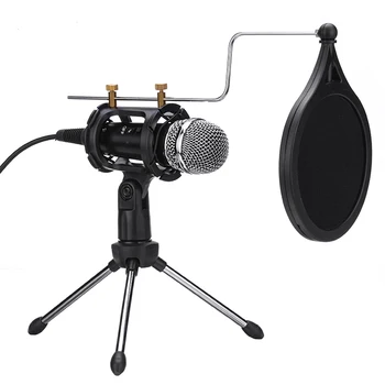 Studio Recording Conference Tabletop Condenser Household Studio Condenser Microphone Set Recording Broadcasting Mic Stand Holder
Studio Recording Conference Tabletop Condenser Household Studio Condenser Microphone Set Recording Broadcasting Mic Stand Holder