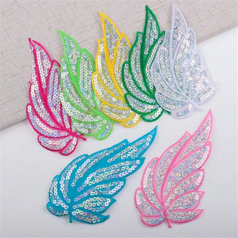 20Pcs Sequins Colourful Leaf Applique Clothing Embroidery Patch Fabric Sticker Iron On Patch Craft Sewing Repair Embroidery 16X8
20Pcs Sequins Colourful Leaf Applique Clothing Embroidery Patch Fabric Sticker Iron On Patch Craft Sewing Repair Embroidery 16X8