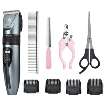 Dog Clippers Low Noise Pet Clippers Rechargeable Dog Trimmer Cordless Pet Grooming Tool with Comb Nail Kits
Dog Clippers Low Noise Pet Clippers Rechargeable Dog Trimmer Cordless Pet Grooming Tool with Comb Nail Kits