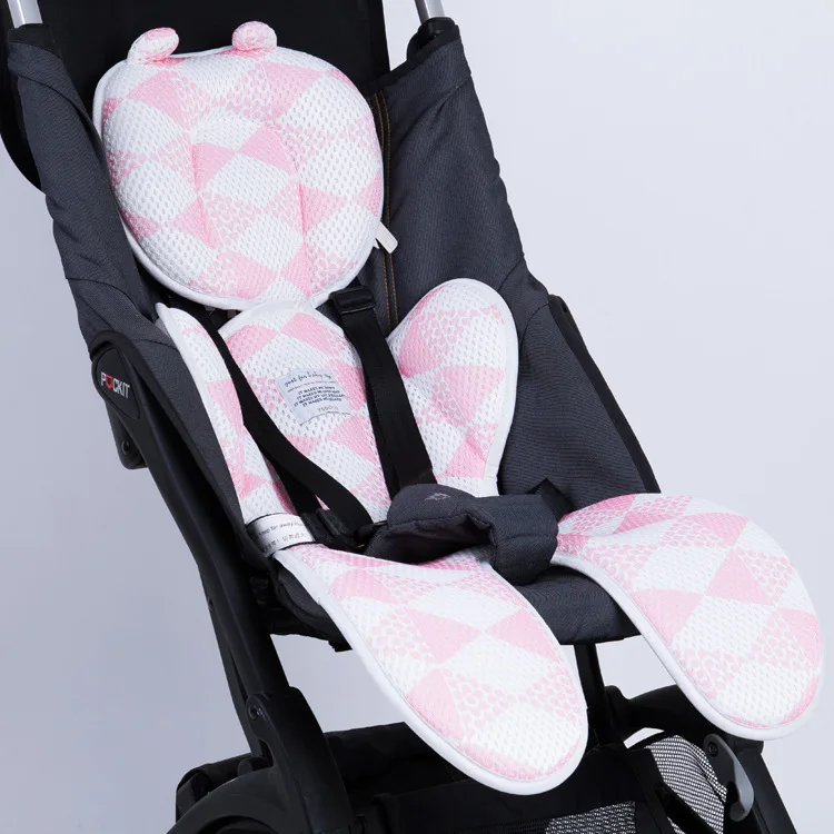 Yodo xiui Baby Stroller Summer Sleeping Mat 3D Breathable Sandwich Baby Seats Bear Ear Double Layer Thick Bassinet Cushion
Yodo xiui Baby Stroller Summer Sleeping Mat 3D Breathable Sandwich Baby Seats Bear Ear Double Layer Thick Bassinet Cushion