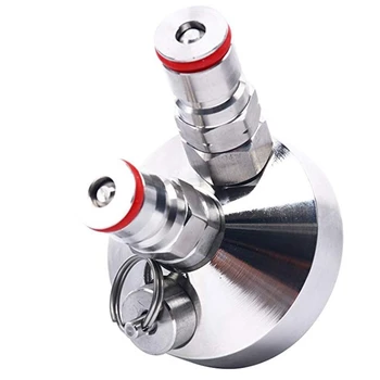 Ball Lock Mini Keg Tap Dispenser for Mini Beer Keg Stainless Steel Dispenser Growler Homebrew Spear 3.6L/5L/10L Beer Tool 
Ball Lock Mini Keg Tap Dispenser for Mini Beer Keg Stainless Steel Dispenser Growler Homebrew Spear 3.6L/5L/10L Beer Tool