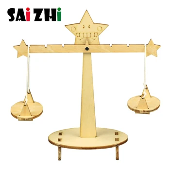 Saizhi Kids Lever Principle Balance Scale Early Educational Toy kids Experiments Material Physics Teaching Tool DIY combination
Saizhi Kids Lever Principle Balance Scale Early Educational Toy kids Experiments Material Physics Teaching Tool DIY combination