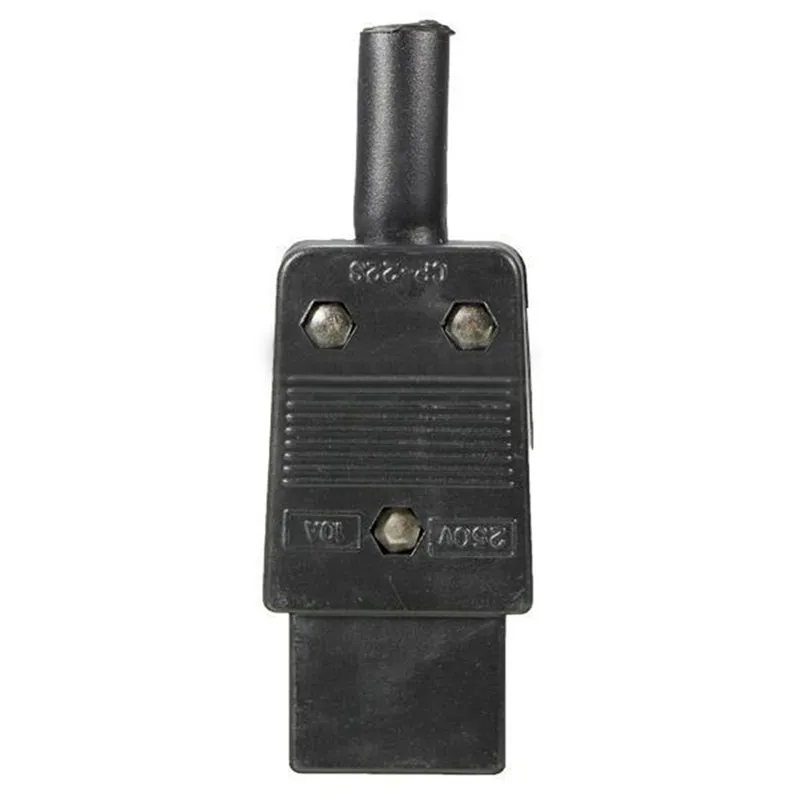 IEC 320 C13 Female Plug Adapter 3pin Socket Power Cord Rewirable Connector_vi
