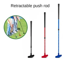 New golf telescopic double-sided putter Two-section putter practice Adult and child double-sided golf club Telescopic rod
New golf telescopic double-sided putter Two-section putter practice Adult and child double-sided golf club Telescopic rod