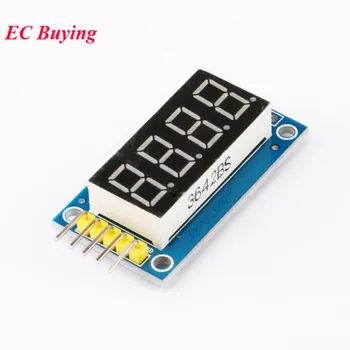 0.36" 0.36 Inch 4 Bits 4bit Digital Tube LED Display Module Red For Arduino 7 Segment Common Anode Four Serial 595 Driver Board
0.36" 0.36 Inch 4 Bits 4bit Digital Tube LED Display Module Red For Arduino 7 Segment Common Anode Four Serial 595 Driver Board