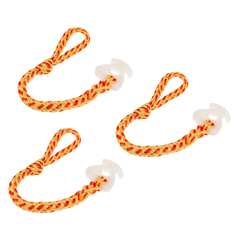 Pack of 3, Water Sport Tube Boat Ski Rope Connector, Towable Tow Rope Connection Harness - Sturdy & Durability Pack of 3, Water Sport Tube Boat Ski Rope Connector, Towable Tow Rope Connection Harness - Sturdy & Durability