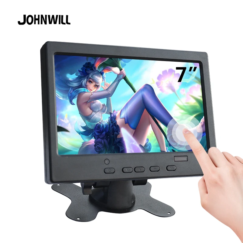 7 inch touch monitor HDMI VGA pc mini small lcd CCTV hd portable monitor display TFT 1024*600 for Car Reverse Rearview ps4
7 inch touch monitor HDMI VGA pc mini small lcd CCTV hd portable monitor display TFT 1024*600 for Car Reverse Rearview ps4