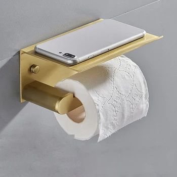 Wall Mounted Toilet Paper Holder Stainless Steel Tissue Solder Mobile Phone Bathroom Paper Roll Rack Bathroom Produc
Wall Mounted Toilet Paper Holder Stainless Steel Tissue Solder Mobile Phone Bathroom Paper Roll Rack Bathroom Produc