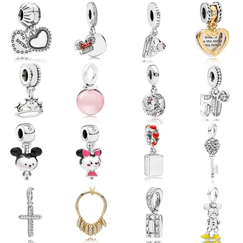 NEW 2019 100% 925 Sterling Silver Regal Key Cute animal cross cake Pendant Charm Fit DIY Original Women Bracelet Jewelry
NEW 2019 100% 925 Sterling Silver Regal Key Cute animal cross cake Pendant Charm Fit DIY Original Women Bracelet Jewelry