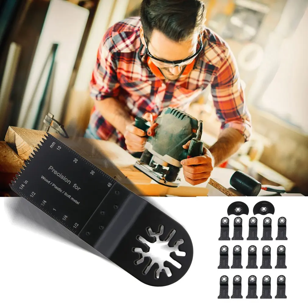 15pcs Multimaster Saw Blade Oscillating Rotary Multitool Wood Cutting Grinding Sanding Polishing Set For Flush Cuts DropShipping
15pcs Multimaster Saw Blade Oscillating Rotary Multitool Wood Cutting Grinding Sanding Polishing Set For Flush Cuts DropShipping