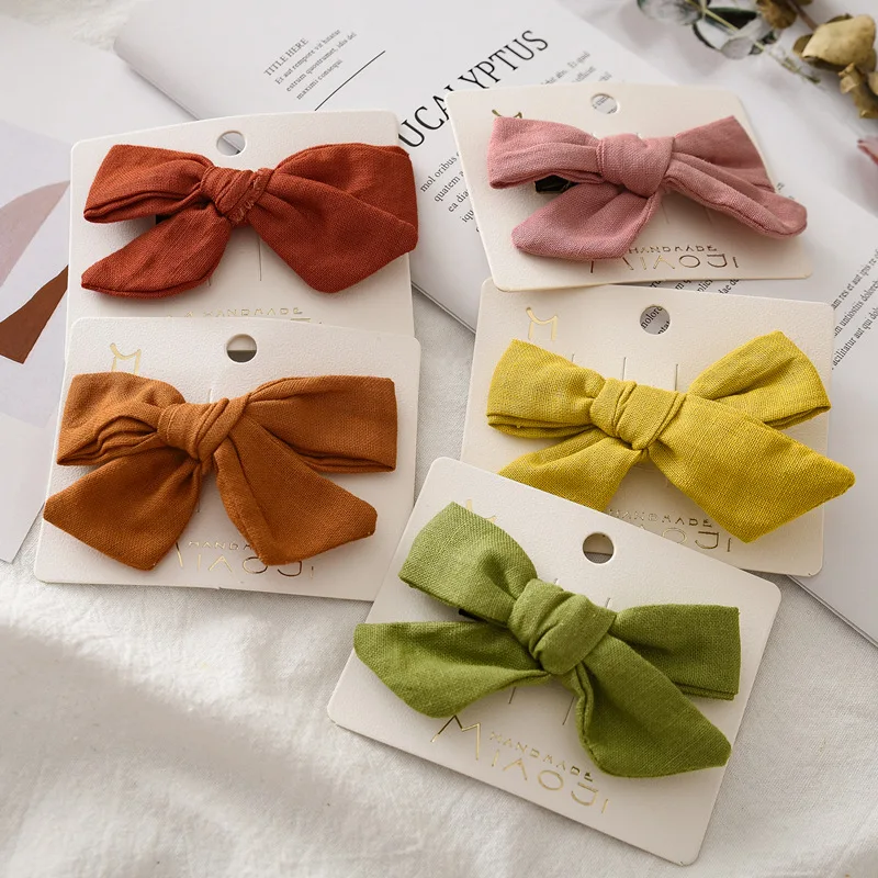 Children's cloth hairpin bow baby side clip girl hairpin clip hair accessories Japanese and Korean fashion hair accessories
Children's cloth hairpin bow baby side clip girl hairpin clip hair accessories Japanese and Korean fashion hair accessories