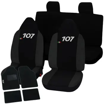 COPRISEDILI PEUGEOT 107 NERO - GRIGIO SCURO CON TAPPETINI UNIVERSALI MOQUETTE
COPRISEDILI PEUGEOT 107 NERO - GRIGIO SCURO CON TAPPETINI UNIVERSALI MOQUETTE