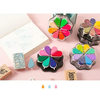 8 Colors Inkpad Petals Stamp Pad DIY Ink Pads for Rubber Stamps Scrapbook Decor Fingerprint Diary Greeting Card Making
8 Colors Inkpad Petals Stamp Pad DIY Ink Pads for Rubber Stamps Scrapbook Decor Fingerprint Diary Greeting Card Making