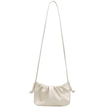 2020 New Fashionable Wrinkle Bag Crocodile One Shoulder Messenger Bags Likable Cloud Bag Small Simple Package For Women Handbags
2020 New Fashionable Wrinkle Bag Crocodile One Shoulder Messenger Bags Likable Cloud Bag Small Simple Package For Women Handbags