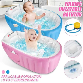 0-3 Years Portable Baby Bathtub Folding Inflatable Tub Swimming Pool Foot Blowup Air Pump Newborn Bath Tub 98 x 65 x 28cm
0-3 Years Portable Baby Bathtub Folding Inflatable Tub Swimming Pool Foot Blowup Air Pump Newborn Bath Tub 98 x 65 x 28cm