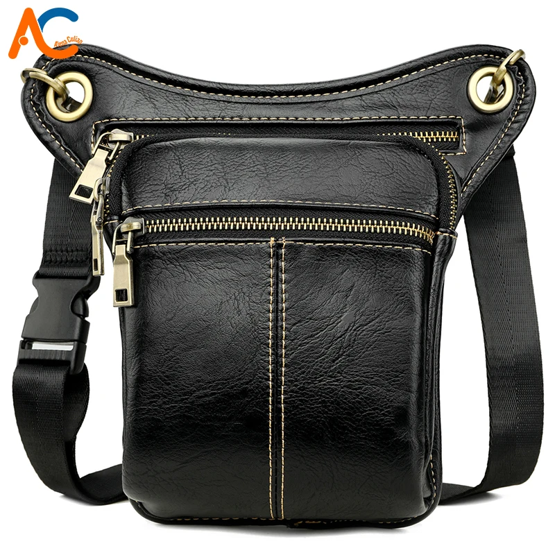 ALENA CULIAN Personality Leather Travel Bag For Men Fashion Sling Chest Bags Cross Body Side Shoulder Bag Leg Bags Dropshipping
ALENA CULIAN Personality Leather Travel Bag For Men Fashion Sling Chest Bags Cross Body Side Shoulder Bag Leg Bags Dropshipping