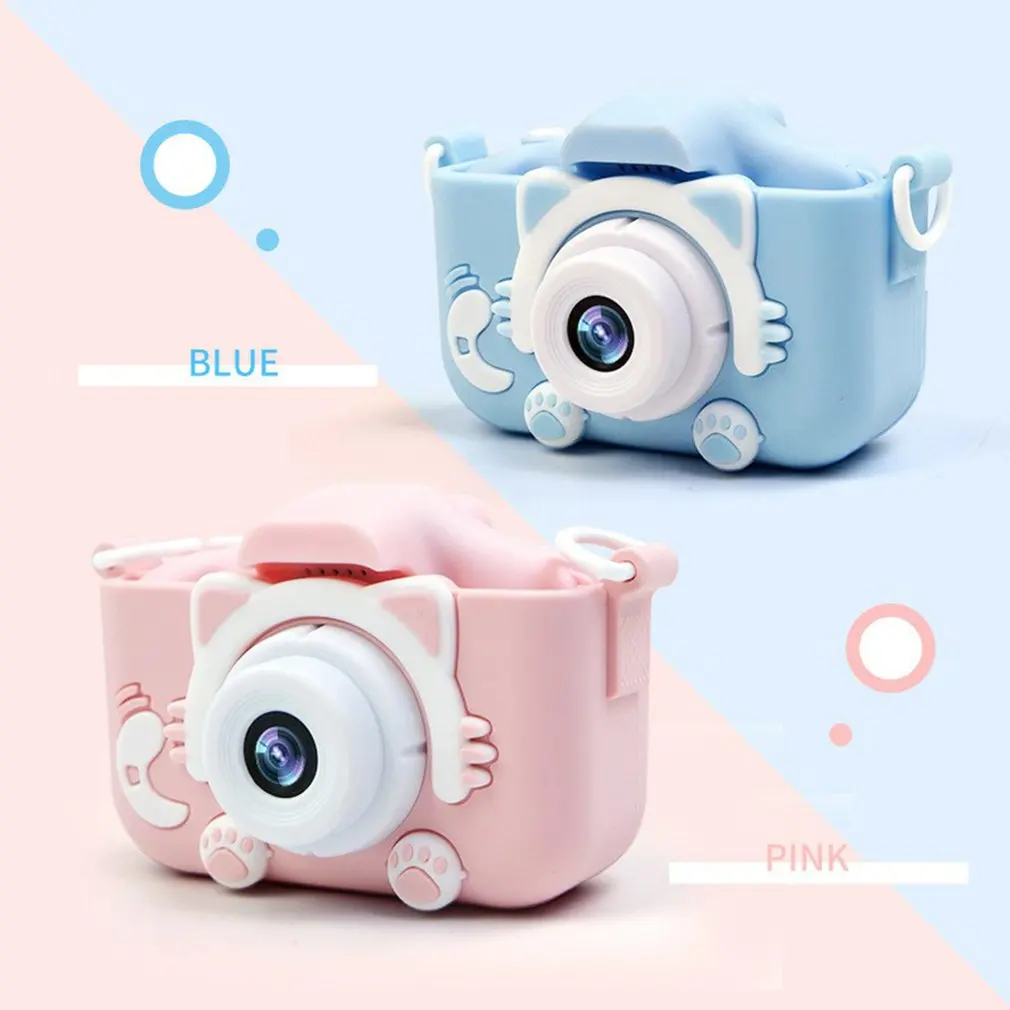 Mini Digital Camera Cartoon Cute Camera Toys Children Birthday Gift Toddler Toys Memory card camera with silicone cover
Mini Digital Camera Cartoon Cute Camera Toys Children Birthday Gift Toddler Toys Memory card camera with silicone cover