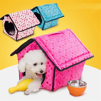 Pet House Foldable Bed With Mat Soft Winter Leopard Dog Puppy Sofa Cushion House Kennel Nest Dog Cat Bed For Small Medium Dogs 5
Pet House Foldable Bed With Mat Soft Winter Leopard Dog Puppy Sofa Cushion House Kennel Nest Dog Cat Bed For Small Medium Dogs 5