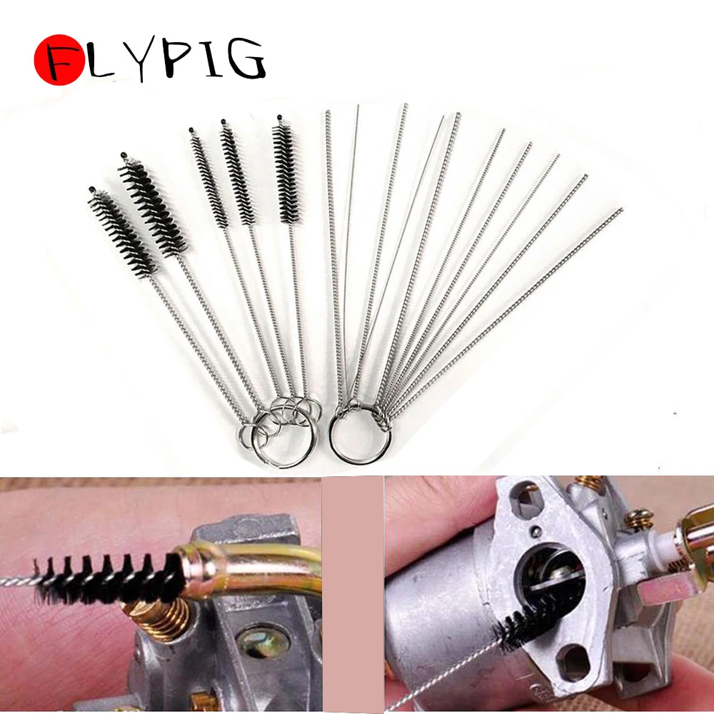 Carburetor Carbon Dirt Jet Remove Cleaning Needles Brushes Cleaner Tools for Automobile Motorcycle Chainsaw Trimmer Lawn Mower
Carburetor Carbon Dirt Jet Remove Cleaning Needles Brushes Cleaner Tools for Automobile Motorcycle Chainsaw Trimmer Lawn Mower