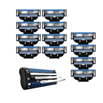 TFLYSHAVE Furious 3 Face Shaving Shaver Razor Blade for Men 3 Layer Blade 12pcs for Mache 3 Body Wash Private Care Safety Razor
TFLYSHAVE Furious 3 Face Shaving Shaver Razor Blade for Men 3 Layer Blade 12pcs for Mache 3 Body Wash Private Care Safety Razor