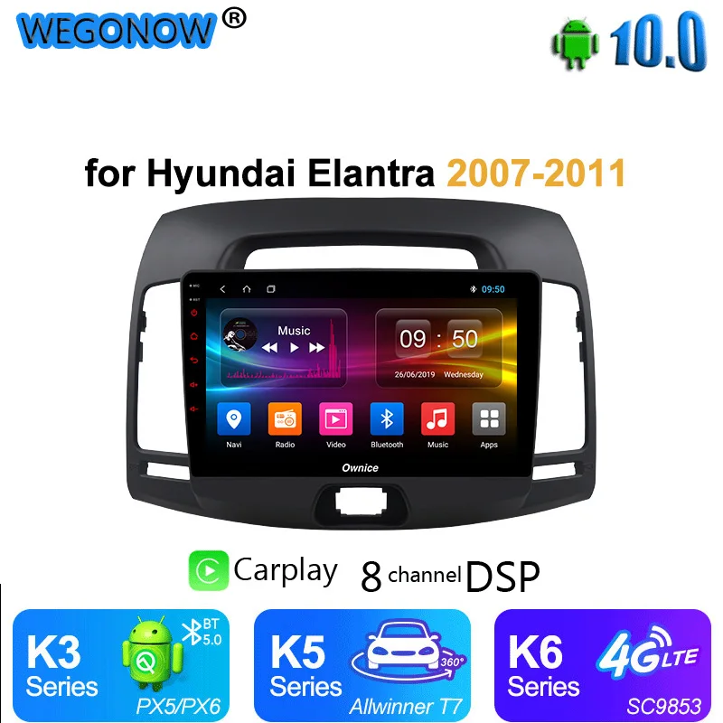 Ownice Android 10 360 панорамный оптический автомобильный DVD плеер GPS навигация Радио 8