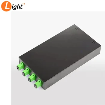 Fiber optic terminal box 4 core Desktop type SC / APC with adapter pigtail 4 Ports Fiber optical Patch Panel
Fiber optic terminal box 4 core Desktop type SC / APC with adapter pigtail 4 Ports Fiber optical Patch Panel