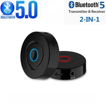 Bluetooth 5.0 Receiver Transmitter 2 In 1 RCA 3.5mm AUX Jack Stereo Music Audio Wireless Adapter For Car TV PC Speaker Headphone
Bluetooth 5.0 Receiver Transmitter 2 In 1 RCA 3.5mm AUX Jack Stereo Music Audio Wireless Adapter For Car TV PC Speaker Headphone