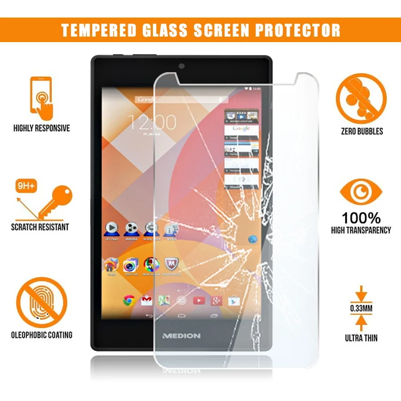 Screen Protector for MEDION LIFETAB P7331 Tablet Tempered Glass 9H Premium Scratch Resistant Anti-fingerprint Film Cover
Screen Protector for MEDION LIFETAB P7331 Tablet Tempered Glass 9H Premium Scratch Resistant Anti-fingerprint Film Cover