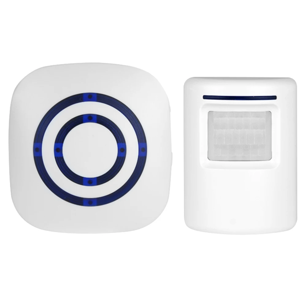 Wireless PIR Door Security Bell Infrared Motion Sensor 38 Chime Entry Alert Detector Chime Ring Receiver EU/US Plug
Wireless PIR Door Security Bell Infrared Motion Sensor 38 Chime Entry Alert Detector Chime Ring Receiver EU/US Plug