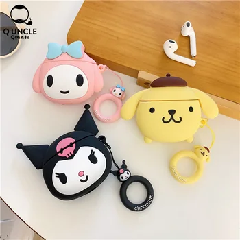 Q UNCLE Cute Anime Duck Protective Cases for Apple Airpods 1/2 Generation Female Bluetooth Headset Silicone Fashion Couple Cover
Q UNCLE Cute Anime Duck Protective Cases for Apple Airpods 1/2 Generation Female Bluetooth Headset Silicone Fashion Couple Cover