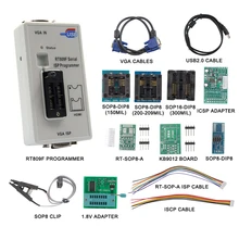 2021 Newst Original Rt809f ISP programmer LCD programmer USB maintenance Repair tool 24-25-93 serise IC with 11 adapters
2021 Newst Original Rt809f ISP programmer LCD programmer USB maintenance Repair tool 24-25-93 serise IC with 11 adapters