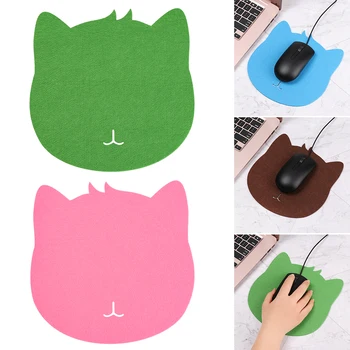 Cute Cat Shape Mouse Pad Computer Mouse Felt Pad Universal Lightweight Mouse Pad Mat for Laptop Computer Tablet PC
Cute Cat Shape Mouse Pad Computer Mouse Felt Pad Universal Lightweight Mouse Pad Mat for Laptop Computer Tablet PC