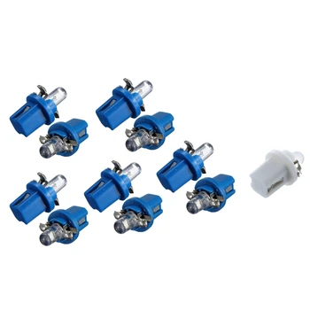 10 Pcs LED BULB METER DASH B8-5D T5 Lamp with Holder BLUE TUNING Auto Car Light & 10 Pcs T5 LED BULB Light Gauge White Light Met
10 Pcs LED BULB METER DASH B8-5D T5 Lamp with Holder BLUE TUNING Auto Car Light & 10 Pcs T5 LED BULB Light Gauge White Light Met