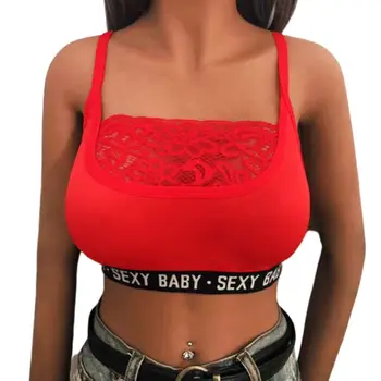 Womens Sexy Hollow Out Crochet Floral Lace Splicing Sport Bralette Spaghetti Strap Backless Crop Top Seamless Letters Underwear
Womens Sexy Hollow Out Crochet Floral Lace Splicing Sport Bralette Spaghetti Strap Backless Crop Top Seamless Letters Underwear