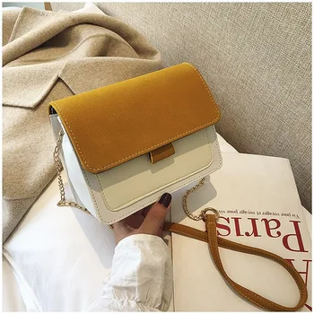 Contrast color bag ladies 2020 new Korean fashion wild simple simple ins chain bag shoulder bag shoulder bag womens handbags
Contrast color bag ladies 2020 new Korean fashion wild simple simple ins chain bag shoulder bag shoulder bag womens handbags