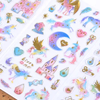 Dropstick Dream Unicorn Pegasus Crystal Gilding Decorative Stationery Stickers Scrapbooking DIY Diary Album Stick Label
Dropstick Dream Unicorn Pegasus Crystal Gilding Decorative Stationery Stickers Scrapbooking DIY Diary Album Stick Label