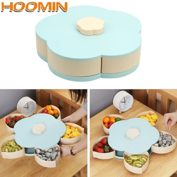 Plum Type Dry Fruits Case Container Double Layer Candy Plate Plastic Storage Box for Seeds Nuts Petal-Shape Rotating Snack Box
Plum Type Dry Fruits Case Container Double Layer Candy Plate Plastic Storage Box for Seeds Nuts Petal-Shape Rotating Snack Box