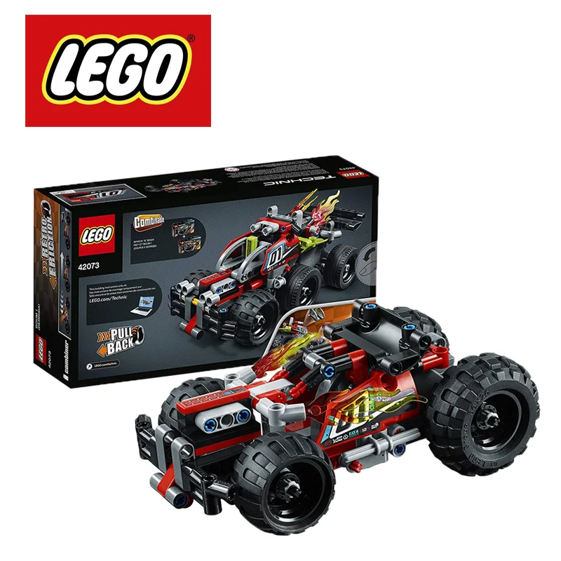 LEGO Technic BASH Building Kit 139Piece 42073 Pull-back Combinable Lego Ninjago Duplo Building Blocks 42073 DIY Educational Toys
LEGO Technic BASH Building Kit 139Piece 42073 Pull-back Combinable Lego Ninjago Duplo Building Blocks 42073 DIY Educational Toys