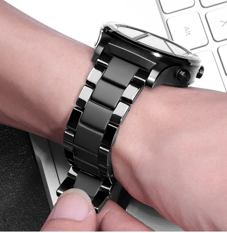 22mm watch band For Samsung Galaxy watch 4/5/6/classic/3 45mm strap 42mm 46mm 40mm 44mm/Gear S3 bracelet 20mm Ceramic strap
22mm watch band For Samsung Galaxy watch 4/5/6/classic/3 45mm strap 42mm 46mm 40mm 44mm/Gear S3 bracelet 20mm Ceramic strap