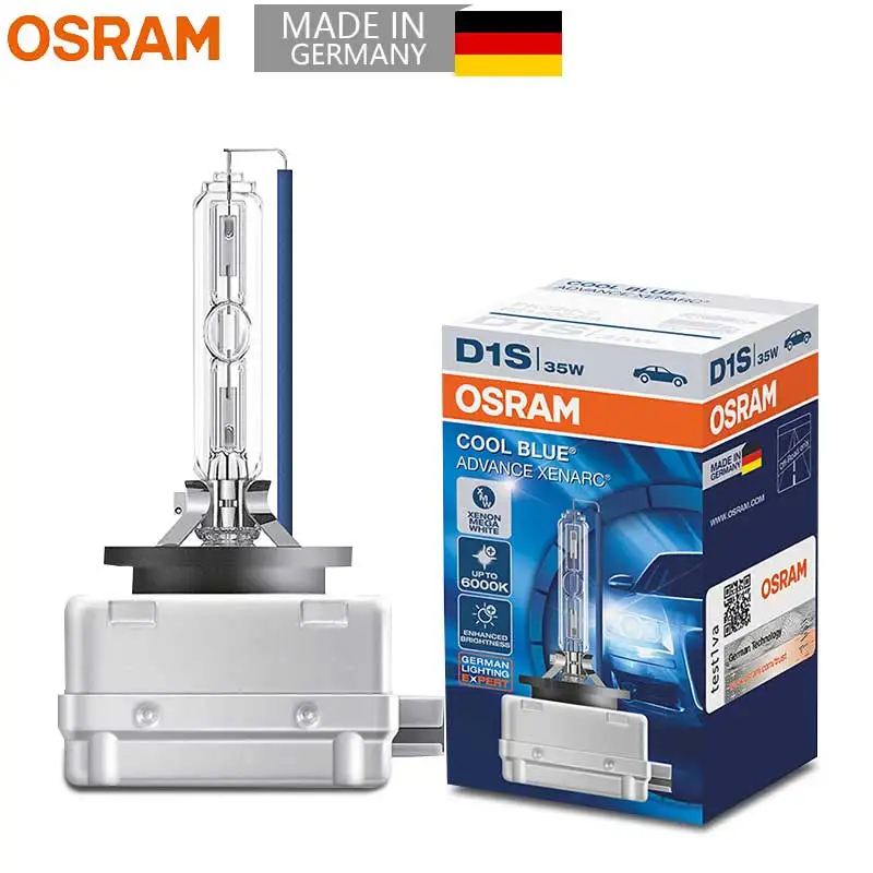 OSRAM Xenon HID D1S 66140CBA крутой синий Advance 6000K мега Белый Автомобильный фар авто Hi/Lo луч
