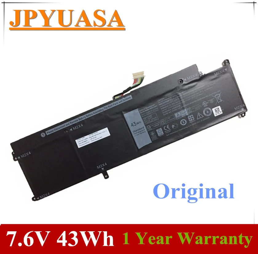 7XINbox 7.6V 43wh 5381mAh Original Laptop Battery P63NY N3KPR For Dell Latitude 13 7370 series P63NY N3KPR Tablet
7XINbox 7.6V 43wh 5381mAh Original Laptop Battery P63NY N3KPR For Dell Latitude 13 7370 series P63NY N3KPR Tablet