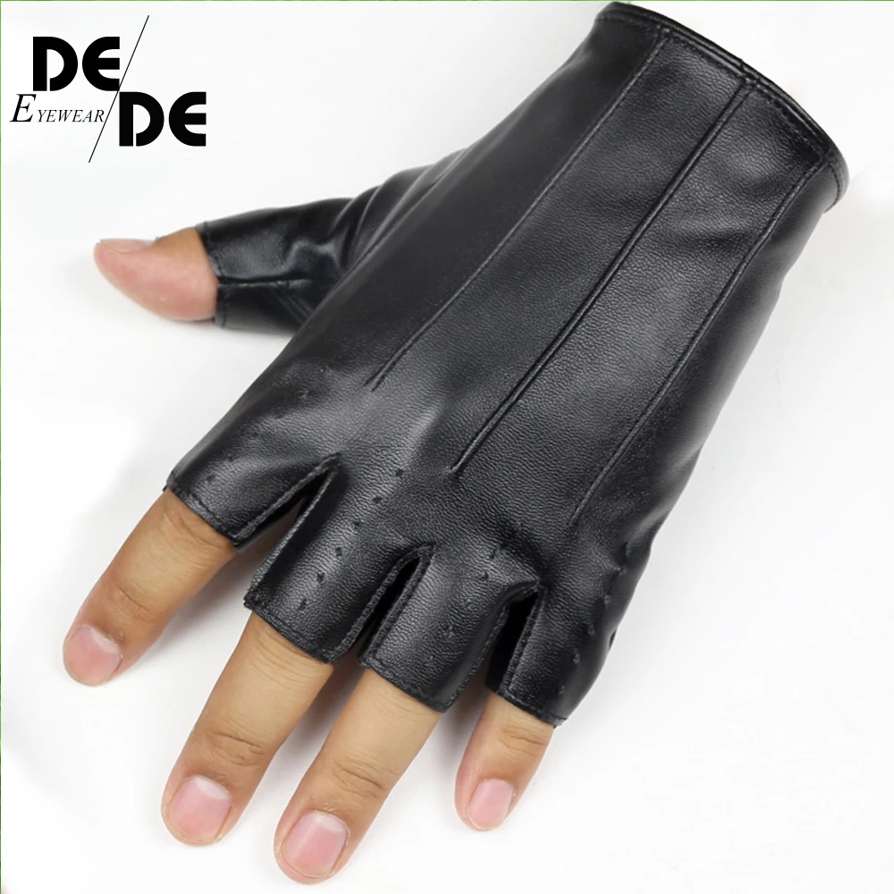 2019 New Men's Dance Gloves Fingerless Leather Gloves for Party Show Luvas for Men Black Gold Silver Guantes Ciclismo R013
2019 New Men's Dance Gloves Fingerless Leather Gloves for Party Show Luvas for Men Black Gold Silver Guantes Ciclismo R013