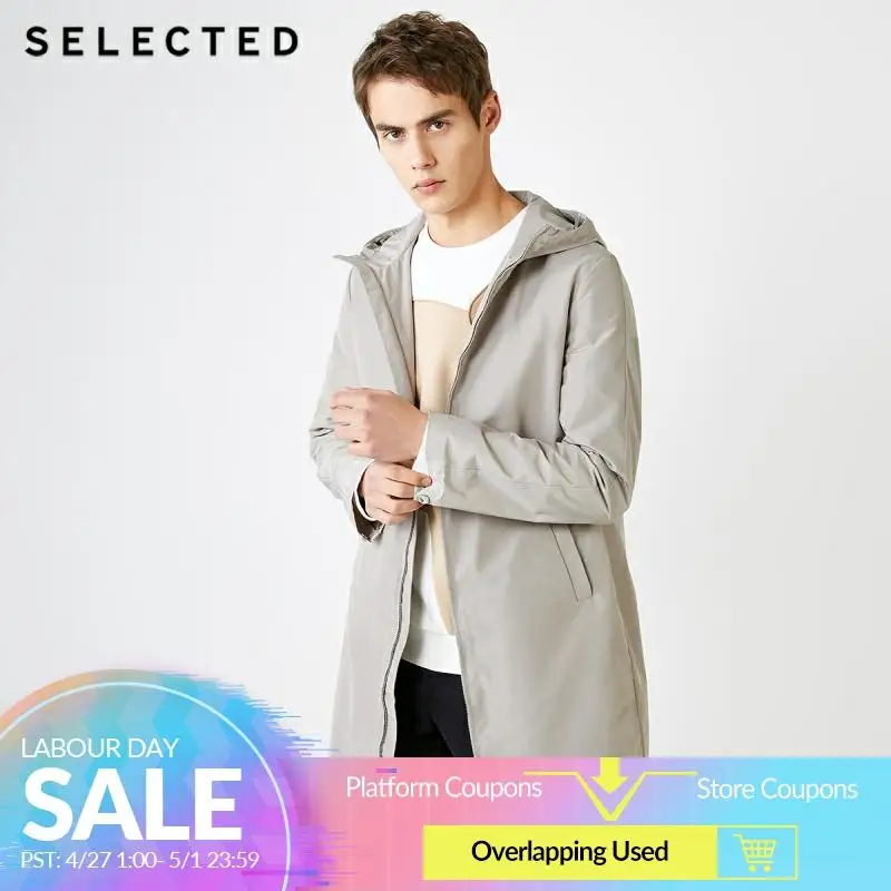 SELECTED New Men's Hooded Parka Coat Business Casual Regular Fit Medium-long Windbreaker Jacket Trenchcoat S | 4191OM525
SELECTED New Men's Hooded Parka Coat Business Casual Regular Fit Medium-long Windbreaker Jacket Trenchcoat S | 4191OM525
