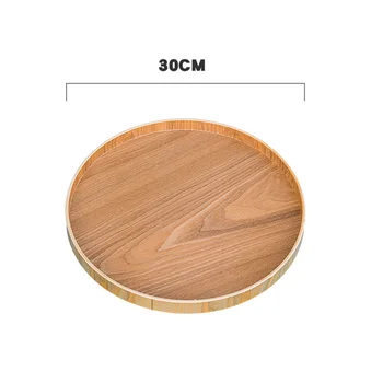 Japanese Style Round Tray Food Serving Plate Wood Snack Deseert Plate Teaboard for Home (21CM)
Japanese Style Round Tray Food Serving Plate Wood Snack Deseert Plate Teaboard for Home (21CM)