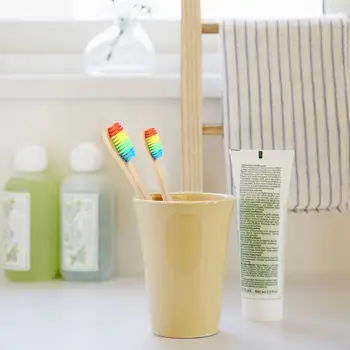 1/2/5pcs Natural Bamboo Handle Toothbrushes Rainbow Colorful Whitening Soft Bristles Tooth Whitening Brush Oral Care Clean Tooth
1/2/5pcs Natural Bamboo Handle Toothbrushes Rainbow Colorful Whitening Soft Bristles Tooth Whitening Brush Oral Care Clean Tooth