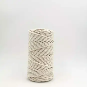 ready to ship stock In USA- 4MM 78M COTTON ROPE - 3 STRAND - NATURAL COLOR - BASIC
ready to ship stock In USA- 4MM 78M COTTON ROPE - 3 STRAND - NATURAL COLOR - BASIC