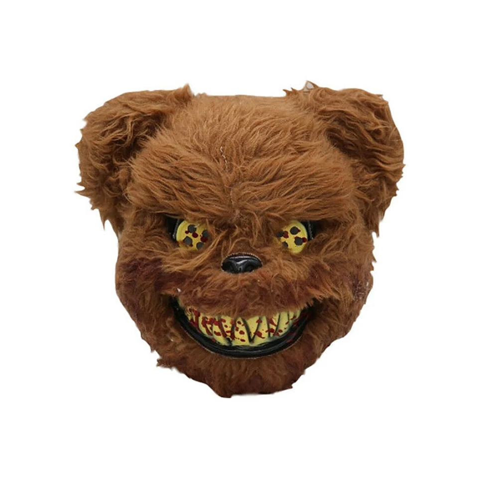 Bloody Bear Mask Plush Bunny Mask Masquerade Scary Full Face Masks Halloween Cosplay Horror Performance Props Toy
Bloody Bear Mask Plush Bunny Mask Masquerade Scary Full Face Masks Halloween Cosplay Horror Performance Props Toy