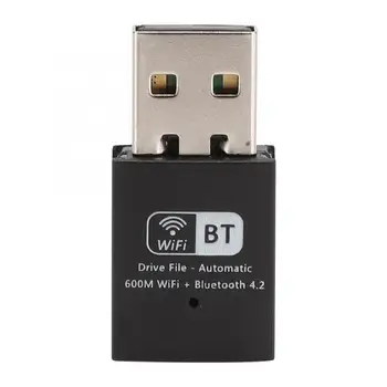 wifi network card WIFI Drive-Free 600M + Bluetooth 4.2 Audio Receiver Transmitter 2 in 1 Dual Frequency USB Wireless Network
wifi network card WIFI Drive-Free 600M + Bluetooth 4.2 Audio Receiver Transmitter 2 in 1 Dual Frequency USB Wireless Network