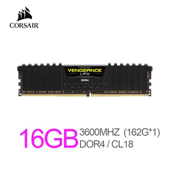 Corsair Vengeance LPX 16GB (1 X 16GB) DDR4 3600 (PC4-28800) C18 1.35V Desktop Memory - Black 
Corsair Vengeance LPX 16GB (1 X 16GB) DDR4 3600 (PC4-28800) C18 1.35V Desktop Memory - Black