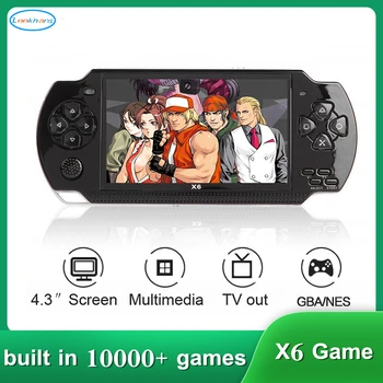 Video Game Console Player X6 for PSP Gamapad Handheld Retro 4.3 inch Screen Mp4 Player Game Player Support Camera,Video,E-book
Video Game Console Player X6 for PSP Gamapad Handheld Retro 4.3 inch Screen Mp4 Player Game Player Support Camera,Video,E-book